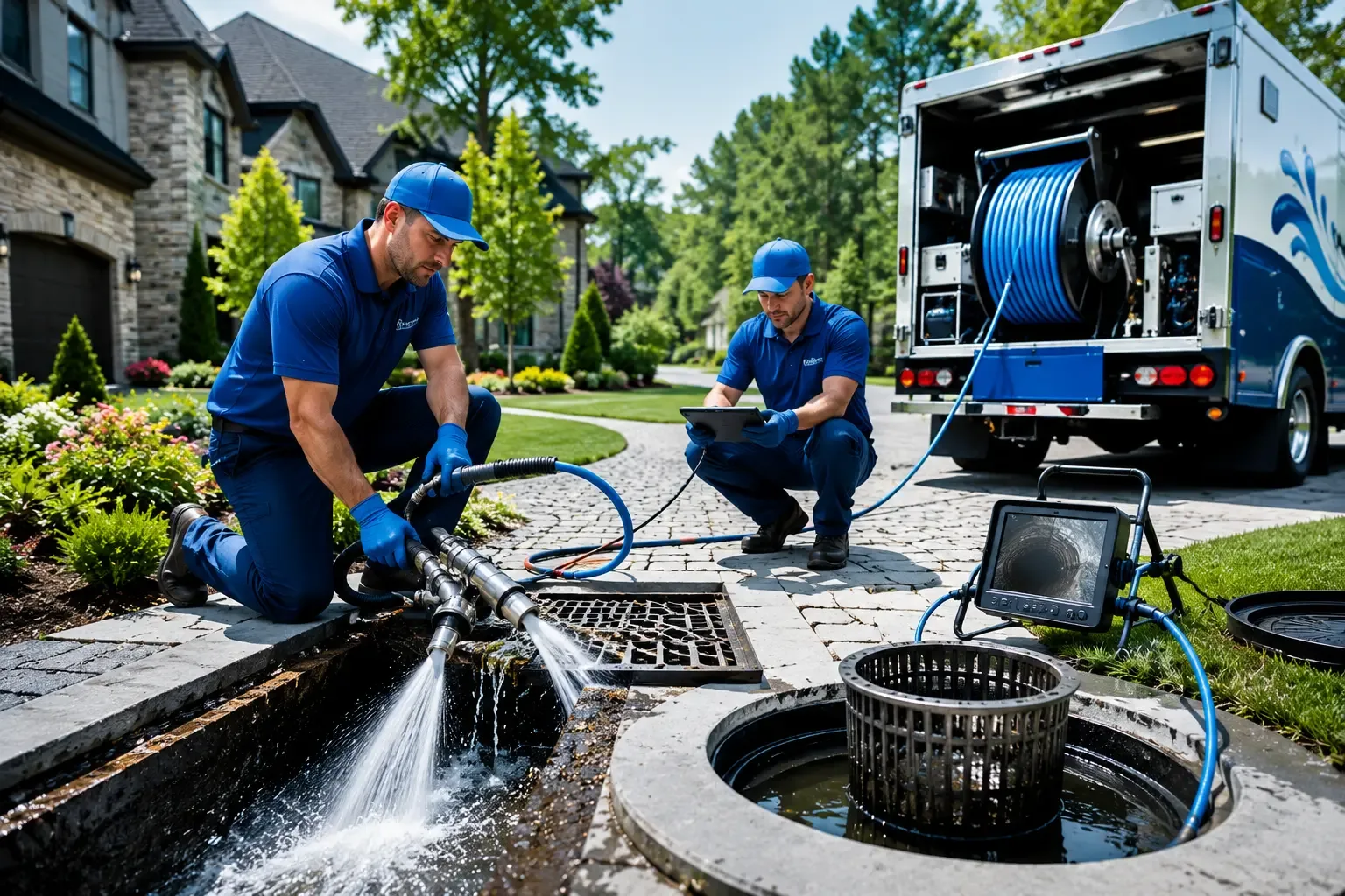 Local outdoor drain cleaning professionals in Mingo, OH